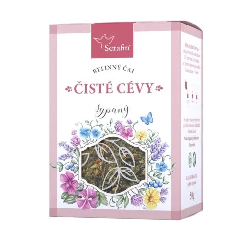 Čisté cévy - bylinný čaj sypaný 50 g (mMin.trvanlivost 07/2026)