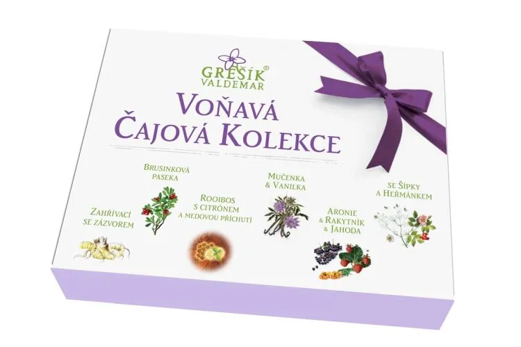 Grešík Voňavá čajová kolekce 6 x 7 n.s. přebal
