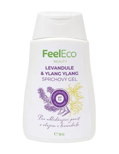 FeelEco Sprchový gel Levandule & Ylang-Ylang 300 ml