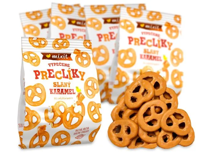 Mixit Preclíky do kapsy slaný karamel 70 g