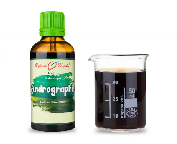 Andrographis (andrografis - právenka - měkýn) (TCM) - bylinné kapky (tinktura) 50 ml