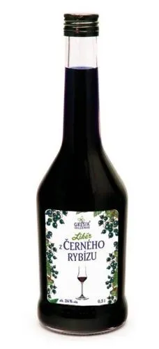 Likér z černého rybízu 0,5 l