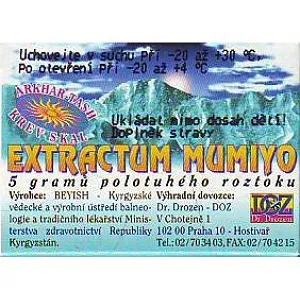 Mumio - Mumiyo extractum 5 g