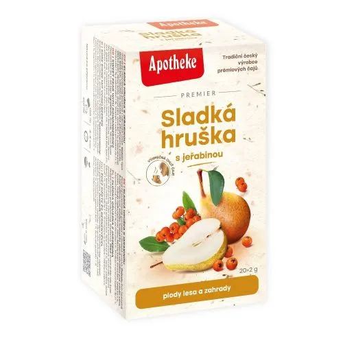 Apotheke čaj Sladká hruška s jeřabinou 20 x 2 g