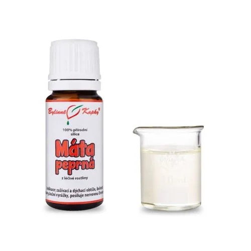 Máta peprná - 100% přírodní silice - esenciální (éterický) olej 10 ml