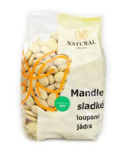 Mandle sladké loupané - jádra 500g