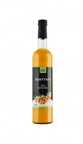 Šťáva rakytníková 100% premium 500 ml