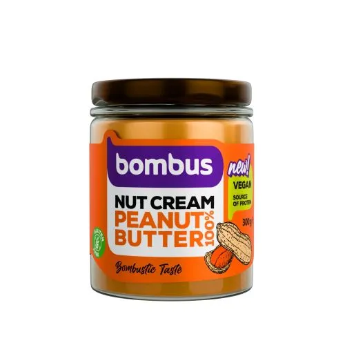 NUTS ENERGY Peanut butter 100 % - Arašídový krém 300 g