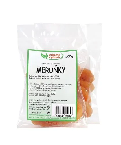 Meruňky 100 g