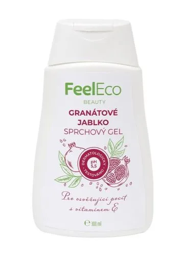 FeelEco Sprchový gel - Granátové jablko Vegan 300 ml
