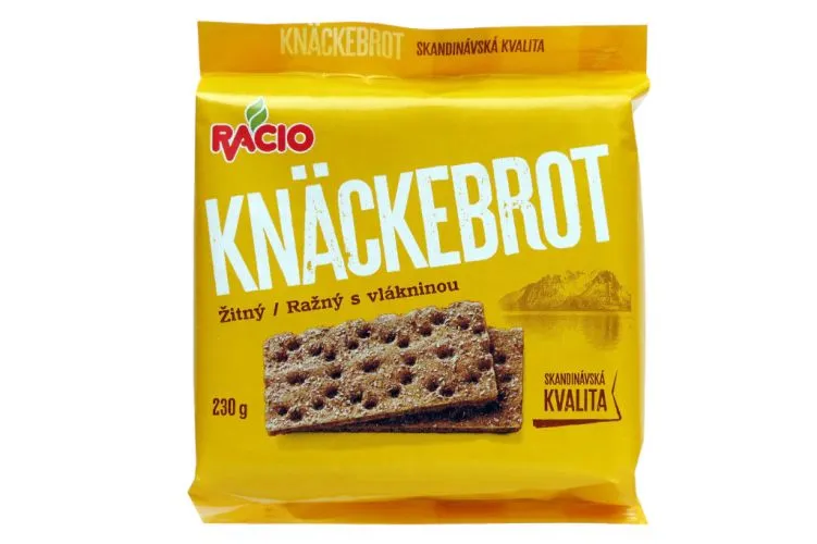 Knäckebrot žitný s vlákninou - RACIO 230 g