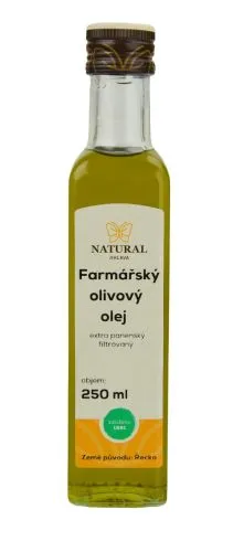 Olej olivový čerstvý farmářský extra panenský 250 ml