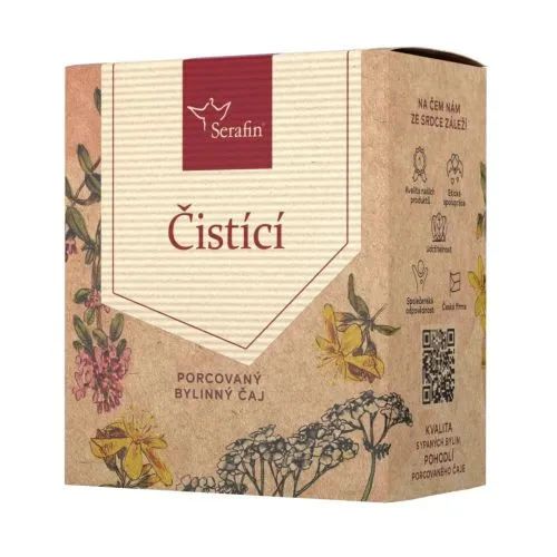 Čistící – bylinný čaj porcovaný 15 × 2,5 g, 37,5 g