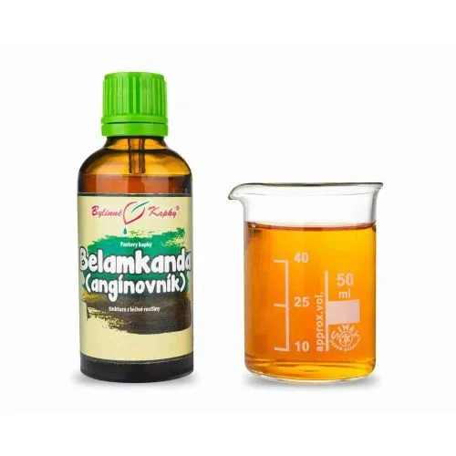 Belamkanda (angínovník) - bylinné kapky (tinktura) 50 ml