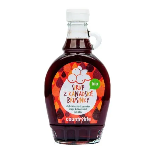 Brusinkový sirup 250 ml