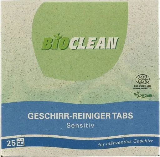BioClean Tablety do myčky Sensitive 25x 20 g eco ECO VEGAN