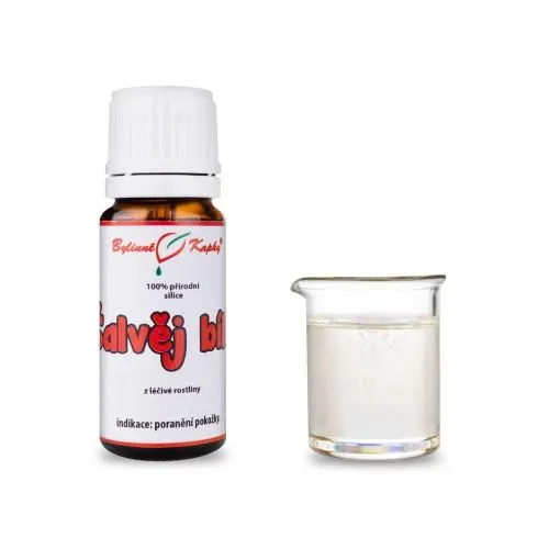 Šalvěj bílá - 100% přírodní silice - esenciální (éterický) olej 10 ml