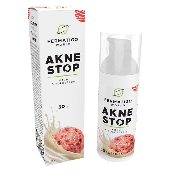 AkneStop 50 ml - krém s colostrem pro pleť se sklonem k akné