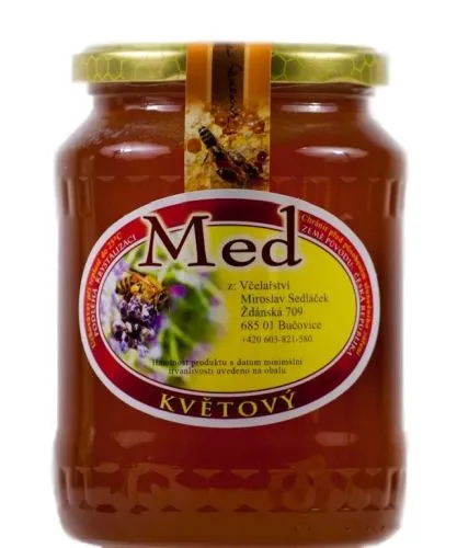 Včelařství Sedláček Med květový 950 g